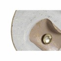 Decoração de Parede DKD Home Decor Espelho Cinzento Dourado Metal Terracota Moderno Círculos (96,5 x 7 x 59 cm)