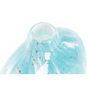 Jarrón DKD Home Decor Azul Cristal Mediterráneo 12,5 x 6,5 x 28 cm
