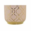 Vase DKD Home Decor Porzellan Rosa Gold Orientalisch Verchromt (15 x 15 x 41,5 cm)