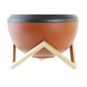 Vaso DKD Home Decor Multicolor Metal Moderno 18 x 18 x 21 cm