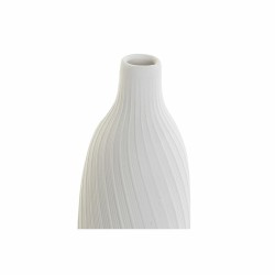 Vaso DKD Home Decor Cerâmica Branco (8 x 8 x 19,5 cm)