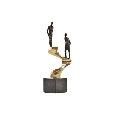 Decorative Figure DKD Home Decor Golden Resin Dark grey Staircase Modern (14 x 14 x 41,5 cm) Decorative Figure DKD Home Decor Golden Resin Dark grey Staircase Modern (14 x 14 x 41,5 cm)