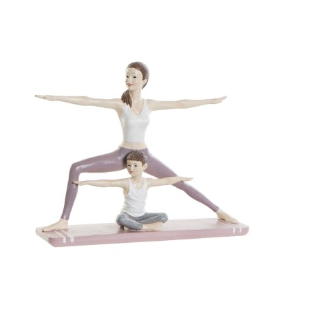 Deko-Figur DKD Home Decor 24 x 6,5 x 19,5 cm Scandi Rosa Yoga Deko-Figur DKD Home Decor 24 x 6,5 x 19,5 cm Scandi Rosa Yoga