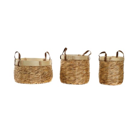 Korb-Set DKD Home Decor Bambus Tropical 40 x 40 x 24 cm Korb-Set DKD Home Decor Bambus Tropical 40 x 40 x 24 cm