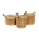 Korb-Set DKD Home Decor Bambus Tropical 40 x 40 x 24 cm