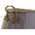Korb DKD Home Decor 40 x 40 x 45 cm Naturfaser (2 Stück)