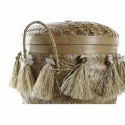 Juego de Cestas DKD Home Decor 39 x 39 x 55 cm Bambú Flecos Boho