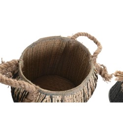 Conjunto de Cestas DKD Home Decor Colonial (44 x 44 x 48 cm)