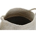 Conjunto de Cestas DKD Home Decor Fibra natural (40 x 40 x 38 cm)