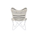 Sillón de jardín DKD Home Decor Blanco Gris 74 x 65 x 90 cm