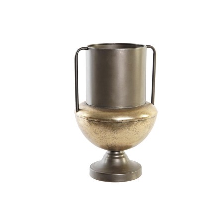 Vaso DKD Home Decor Preto Cobre Metal Vintage 20 x 20 x 33 cm