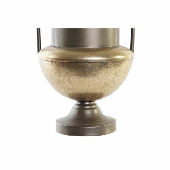 Vaso DKD Home Decor Preto Cobre Metal Vintage 20 x 20 x 33 cm