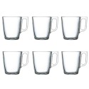 Conjunto de Chávenas Luminarc Nuevo (6 pcs) Transparente Vidro 250 ml (6 Peças)