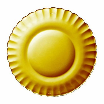 Plato de Postre Duralex Picardie Cristal Ambar Ø 20,5 cm