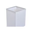 Luminária de parede DKD Home Decor Prateado Metal Poliéster Branco 220 V 40 W (12 x 10 x 22 cm)