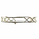 Plateau apéritif DKD Home Decor Miroir Métal (30 x 30 x 5 cm)