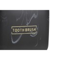 Toothbrush Holder DKD Home Decor Black Marble (10,5 x 6,5 x 10 cm)