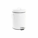 Secchio per la Spazzatura DKD Home Decor Bianco Ferro Di base (20 x 25 x 31 cm) (5 L)
