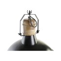 Candeeiro de teto DKD Home Decor 52 x 52 x 57 cm Preto Castanho Ferro Madeira de mangueira 50 W