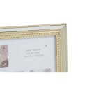 Cornice Portafoto DKD Home Decor Luxury 46,5 x 2 x 40 cm Cristallo Argentato Dorato polistirene Tradizionale (2 Unità)