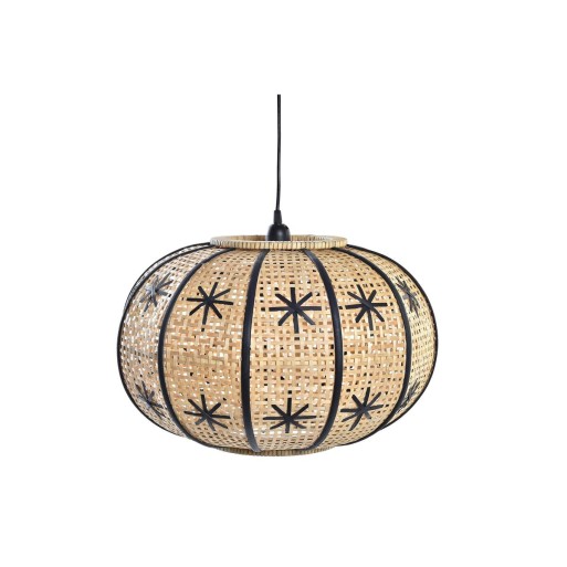 Candeeiro de teto DKD Home Decor Castanho Preto 50 W 50 x 50 x 31 cm