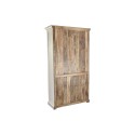 Display Stand DKD Home Decor 110 x 45 x 200 cm Crystal Aluminium Mango wood