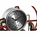 Reloj de Mesa DKD Home Decor Rojo Cobre Dorado Hierro Vintage Llave de paso 47 x 16 x 26 cm (2 Unidades)