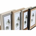 Cornice Portafoto DKD Home Decor Grigio Beige Marrone Bianco Tropicale Legno MDF (15 x 1,5 x 20 cm) (4 Unità)