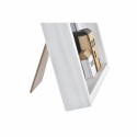 Cornice Portafoto DKD Home Decor Urban Cristallo Legno Marrone Bianco Case (22 x 3,5 x 17 cm)