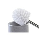 Scopino per il Bagno DKD Home Decor Grigio Rosa Argentato Rosa chiaro Metallo Alluminio Dolomite Città 9,8 x 9,8 x 39 cm (2 Unit