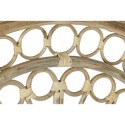 Sillón de jardín DKD Home Decor Blanco Marrón Natural 92 x 66 x 145 cm 86 x 51 x 145 cm 88 x 60 x 146 cm