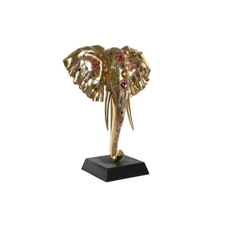 Figurine Décorative DKD Home Decor Noir Doré Eléphant Colonial 43 x 22 x 55,5 cm Figurine Décorative DKD Home Decor Noir Doré Eléphant Colonial 43 x 22 x 55,5 cm
