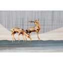 Pintura DKD Home Decor 80 x 3 x 160 cm Folha de planta (2 Unidades)
