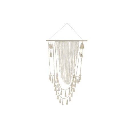 Décoration murale DKD Home Decor Coton MDF Boho (102 x 2 x 150 cm)