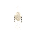Wanddekoration DKD Home Decor Gold Metall Mango-Holz Araber (22 x 2 x 59 cm)