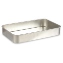 Assadeira Kinvara 100153 Prateado Alumínio 26 x 6,5 x 41 cm