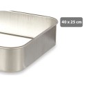 Assadeira Kinvara 100153 Prateado Alumínio 26 x 6,5 x 41 cm