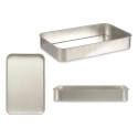 Rustidera Kinvara 100153 Plateado Aluminio 26 x 6,5 x 41 cm