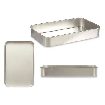 Backofenform Kinvara 100153 Silberfarben Aluminium 26 x 6,5 x 41 cm